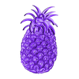 1399工艺品 菠萝.stl pineapple 3d model of bas-relief for free