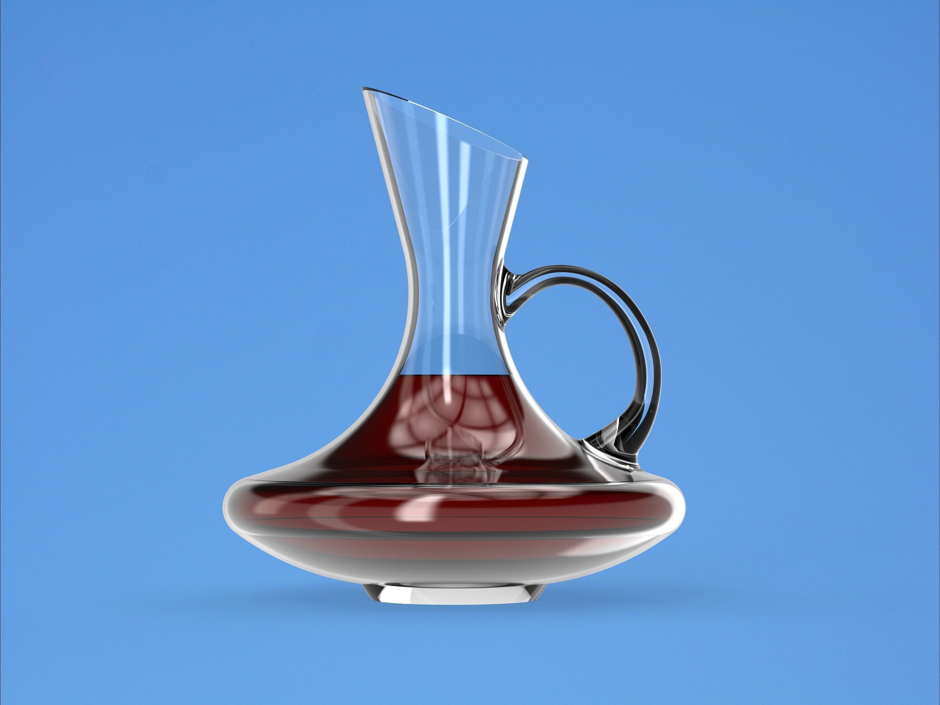 OBJ file Wine jug・Design to download and 3D print・Cults