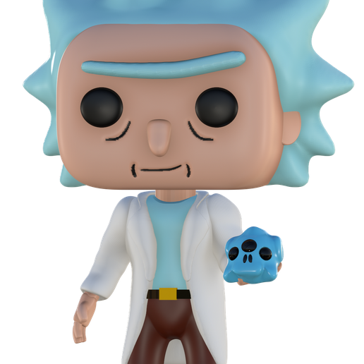 Morty Funko 3D model