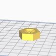 Nut.JPG Télécharger fichier STL Clamp Mount Dildo / Moves and Slides ! • Plan pour imprimante 3D, Designs-a-lot