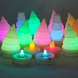 IMG_8415_display_large.JPG Free STL file Parametric LED Tea Light・3D print object to download