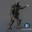 p20005.jpg Halo ODST Figurine - Pose 3 - 3D Print Files