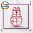 672 Huevo conejo 1.218.jpg easter cookie cutter forest animals