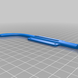 arm-feather.png Free STL file LED Glasses Frame IS31FL3741・3D printer model to download