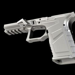 Frame-ThumbGrip-008.jpg Archivo STL G17-ThumbGrip Frame・Diseño imprimible en 3D para descargar