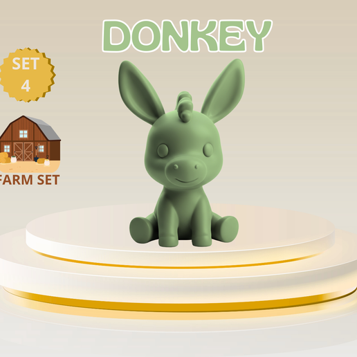 Cute Mini Donkey – Commercial
