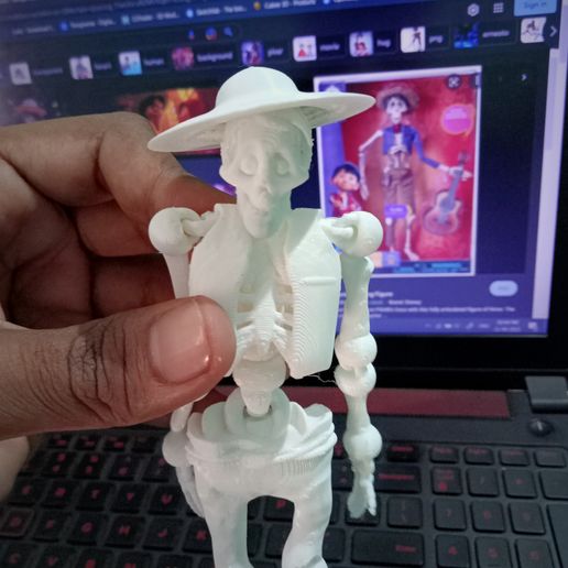 IMG20220922144415.jpg OBJ file ARTICULATED PRINT-IN-PLACE SKELETON COCO・3D printable model to download, akash-3d