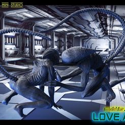 untitled.781.jpg Download file alien love • 3D printer model, walades
