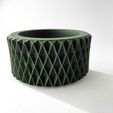 misprint-8361.jpg The Sarv Planter Pot with Drainage | Modern and Unique Home Decor for Plants and Succulents  | STL File