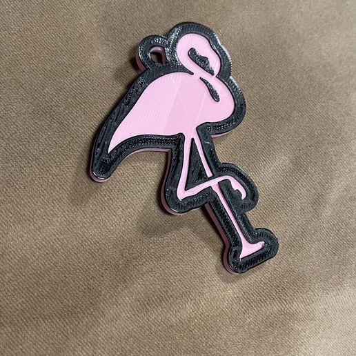 Flamingo.jpg Flamingo Keychain