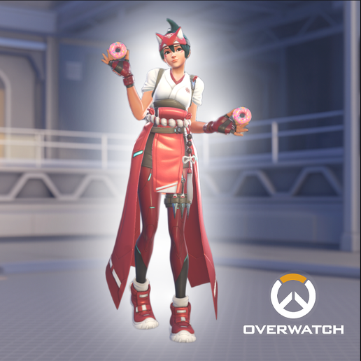 個人装備 kiriko 🥷 Kiriko - Overwatch (3D Print STL)・ STL File for 3D printing・Cults