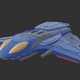 243131413_4232542623532030_7253537944750313387_n.jpg American Mecha Spaceplane Thunderbird (with supports)