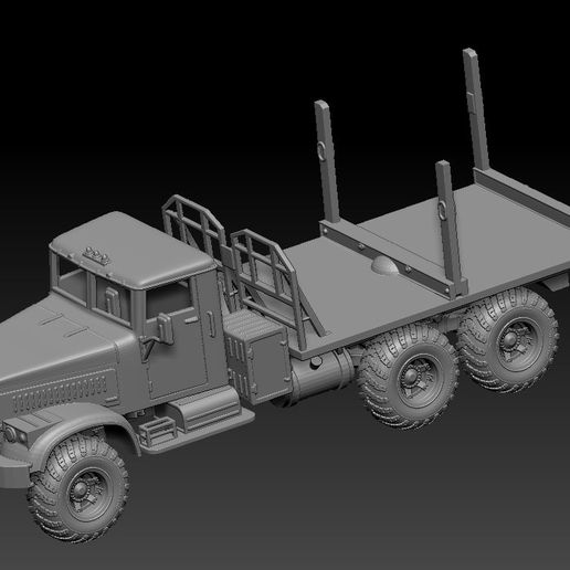 Fichier 3D Kraz 255B wood transport HQ 🪵 ・Design imprimable en 3D à ...