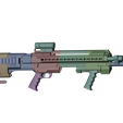 render.png SG-8S Slugger Helldivers 2 Weapon shotgun prop replica gun