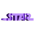 STARWARS.stl Text Flip: Star - Wars