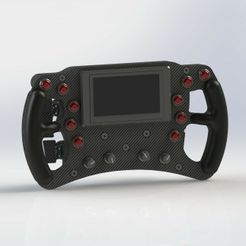 preview.jpg Free STL file F1 steering wheel for simracing - project・3D printer design to download