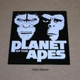planeta-de-los-simios-planet-of-the-apes-cartel-letrero-impresion3d-rotulo.jpg Planet of the Apes, Planet of the Apes, poster, sign, signboard, logo, 3d printing, fiction, movie, movie
