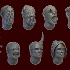 SenSad-Bare-heads.png Sinnliche Sadistenköpfe