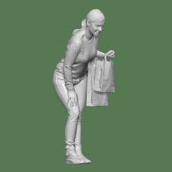 DOWNSIZEMINIS_woman_bag282a.jpg Fichier STL FEMME SAC PERSONNES PERSONNAGE・Design pour imprimante 3D à télécharger