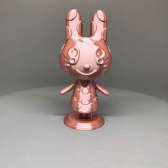 image52346.jpg Download free STL file Chrissy from Animal Crossing • 3D print object, TroySlatton