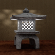 Lantern Thumbnail brighter.png Japanese Garden Lantern Lamp (Ishi-Doro)