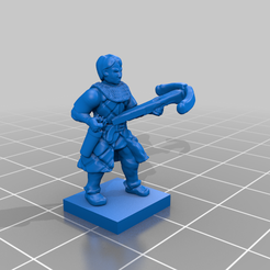 Medieval_City_Crossbowman_S.png Free 3D file Middle Ages - Generic City Militia・3D printer model to download