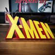 IMG_7558.jpg Classic X-Men Comic Logo | Free-standing 3D X-MEN logo