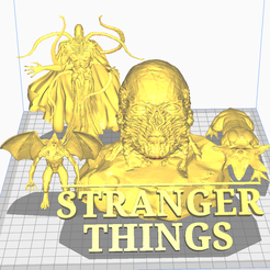 pi FT epee ff 7 Sie STL file Stranger things Upside Family・Model to download and 3D print, diztanz