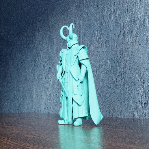 samrai-loki.stl_render_05.png Samurai Loki