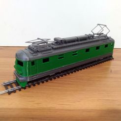 1.jpg STL file ChS2 (Škoda 53E) DC passenger locomotive・3D print design to download, PolarFox