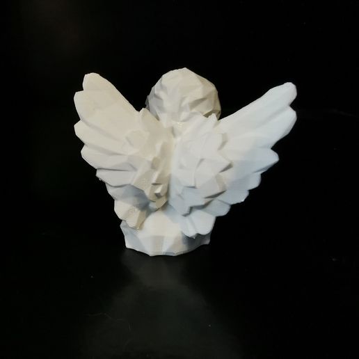 angel_04.jpg Download STL file Low poly Angel • 3D printing object, eAgent