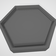 contramoldehex.png mold for hex cup holder mold
