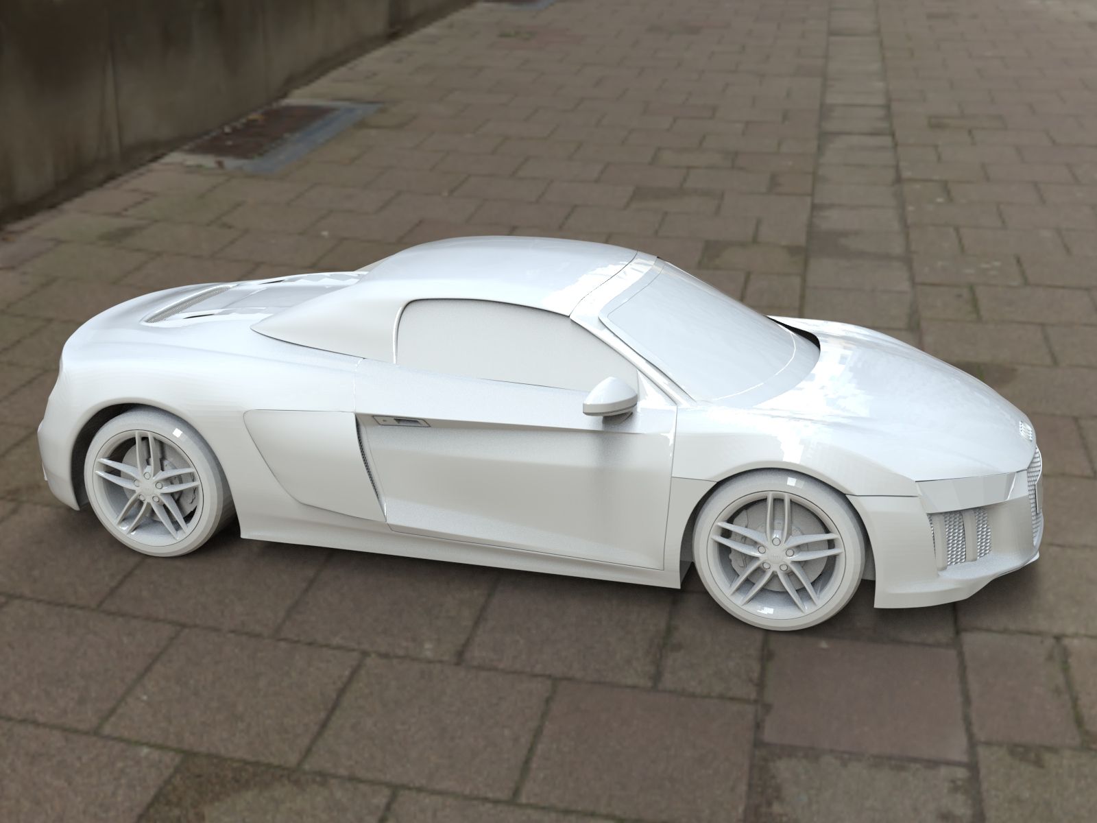 Descargar archivo STL COCHE - AUDI • Modelo para imprimir en 3D ・ Cults