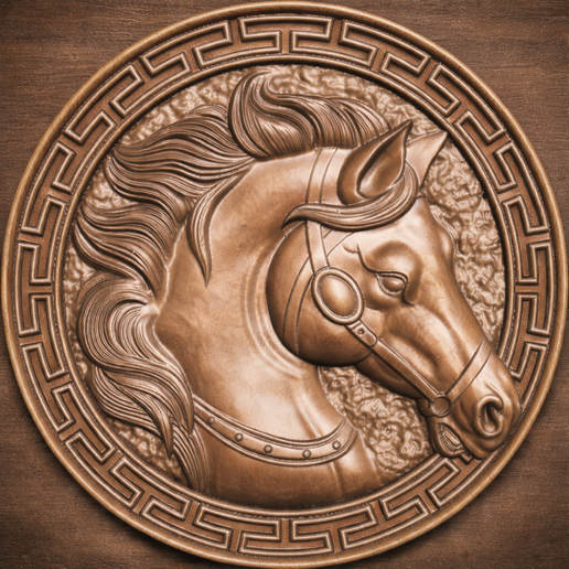 Cabeza de Caballo STL model, CNC router, Horse, artcam, Aspire, cnc files, wood, art, wall decor, CNC