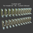 Nuevo proyecto - 2021-01-29T160126.749.png Custom grill - For model kit - RC - custom diecast