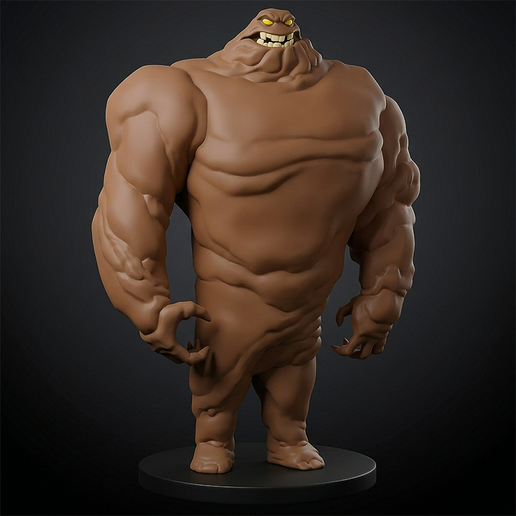 Clayface - DC Comics Figure 3D Printable STL