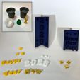New-Years-Lantern-Lampost-08.jpg Build-a-Light New Year's Add-On Bundle - Frohes neues Jahr Banner und Champagner-Eimer (2026-2030 enthalten) | STL-Dateien, kein AMS erforderlich, kommerzielle Lizenz