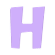 Inlay H.stl Lámpara LED con nombre - Nombre Michel