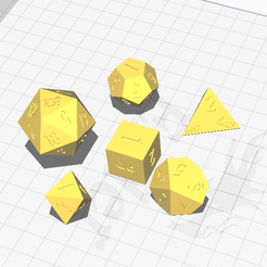 Dados.png STL file Role-playing dice・3D print model to download