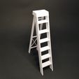 20240305_131529-f.jpg Working Step Ladder - Miniature Furniture 1/12 scale