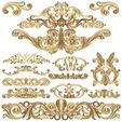 1.Collection-of-Carved-Plaster-Molding-Decorations.jpg Collection of Carved Plaster Molding Decorations
