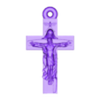 Pingente Trindade Model 1.stl Holy Trinity Crucifix and pendant