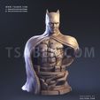 Batman Bust - Tsaber - Cults3d 01.jpg Batman Bust - DC Collectibles