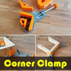 jtronics_corner_clamp.jpg STL-Datei Corner Clamp kostenlos・3D-Druck-Vorlage zum herunterladen