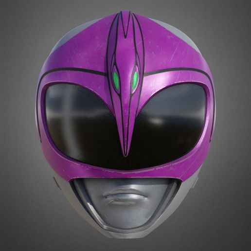 🪖 Power Rangers Mighty Morphin Pink Ranger Helmet for Cosplay・ STL File ...