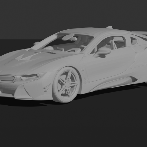 AC Schnitzer BMW i8 ACS8 2017 STL 3D Print Model