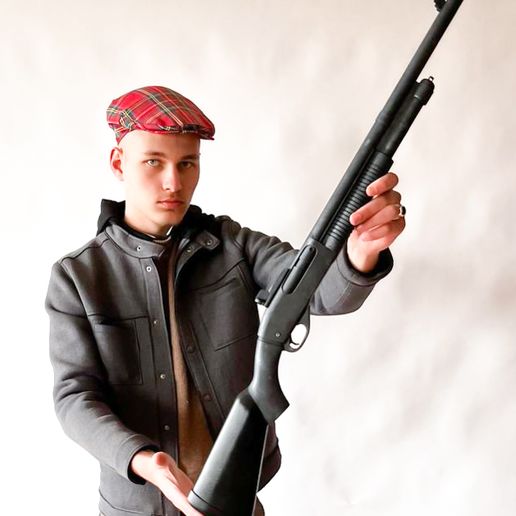 Shotgun-replica-5956403660370065518.jpg Shotgun Remington prop gun fake training gun