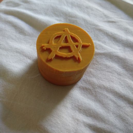 Anarchy 'Herb' Grinder 3D model