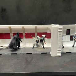 HUTU7626.jpg STL-Datei Tantive IV Abschnitt Rogue One, Vader-Attacke.・Design für 3D-Drucker zum herunterladen