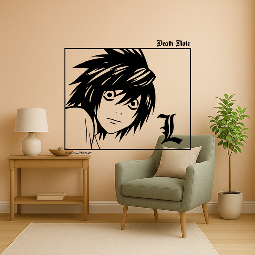 Death Note Ls Face